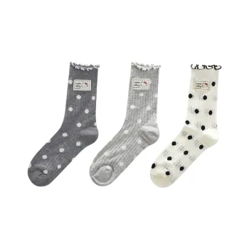 GUKOO x Hello Kitty Sanrio Series Mid Calf Socks Women's 3 Pack