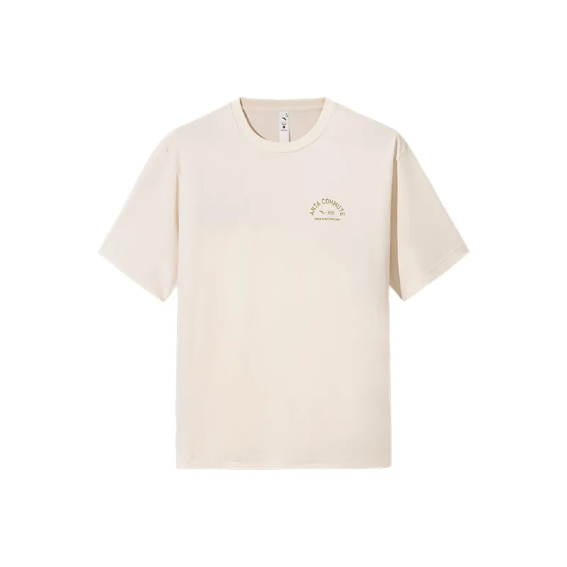 Anta Variety Training Collection T Shirt Unisex Warm Sun White-0