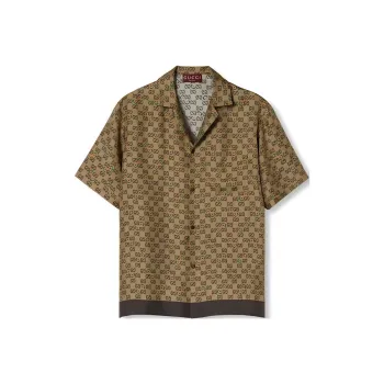 GUCCI Monogram Vacation Shirt
