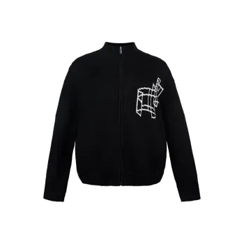 C2H4 Sweaters Unisex Black