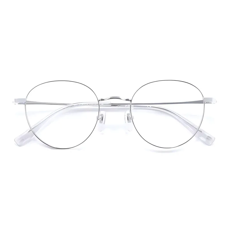 FILA Alloy Round Eyeglass Frames Unisex-0