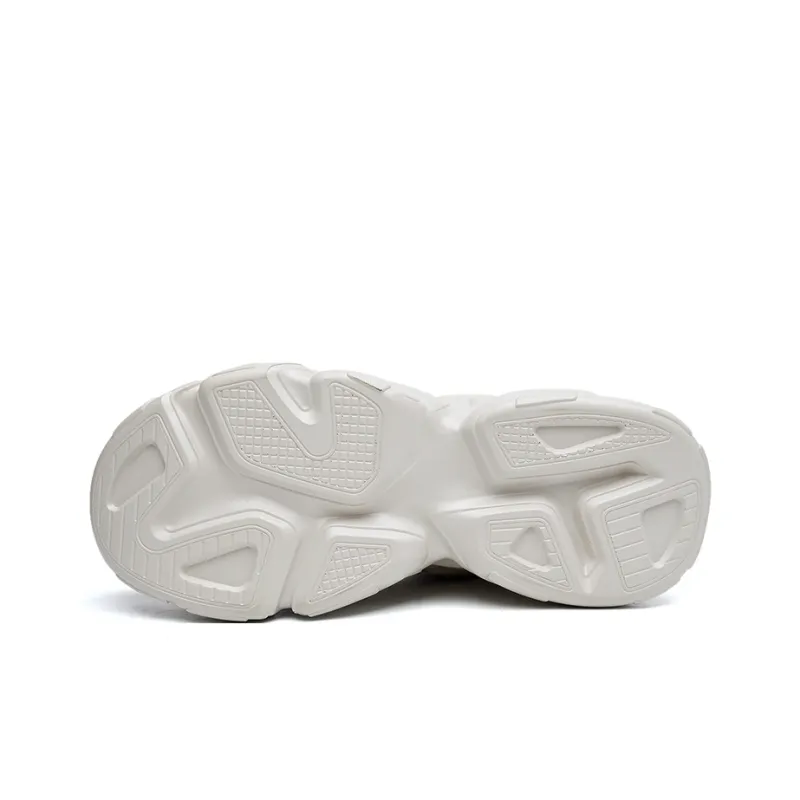 JANECO Anti Slip Wear Resistant Low Top Chunky Sneakers Unisex-20