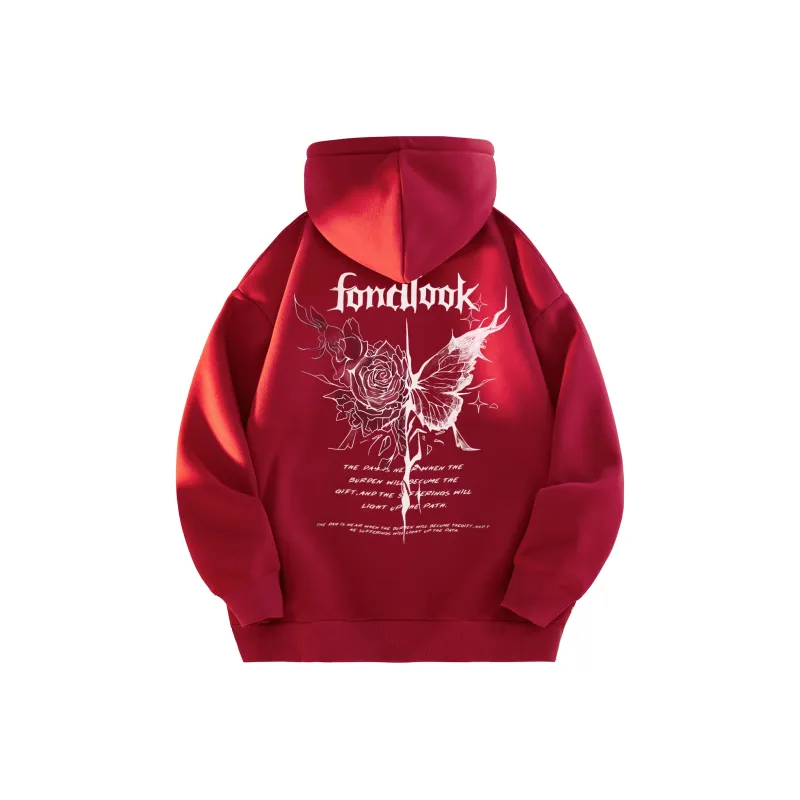FONDLOOK Sweatshirt Jacket Unisex-14