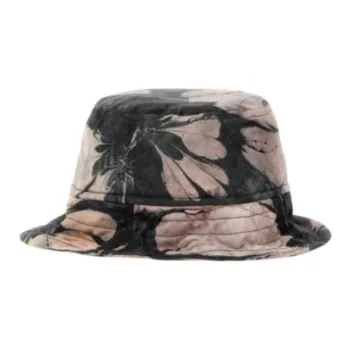 DRIES VAN NOTEN Silk, Silk Bucket Hats Men's Multicolor