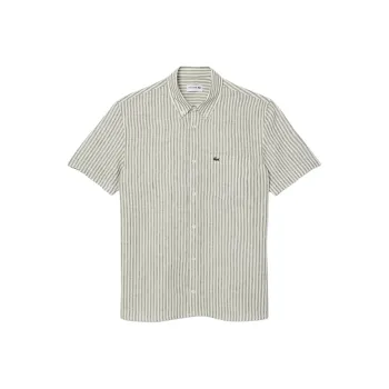 LACOSTE Shirts Men Green