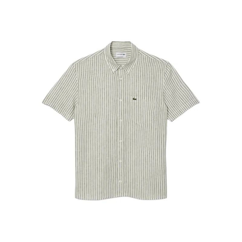 LACOSTE Shirts Men Green-0