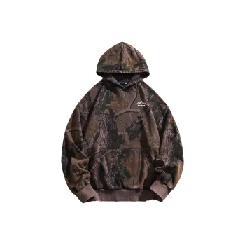 CLOR Sweatshirt Unisex Branch Camouflage Purple