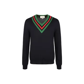 GUCCI Sweaters Men Navy Blue