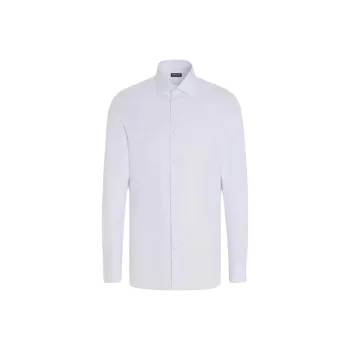 Ermenegildo Zegna Micro structured Cotton Shirt
