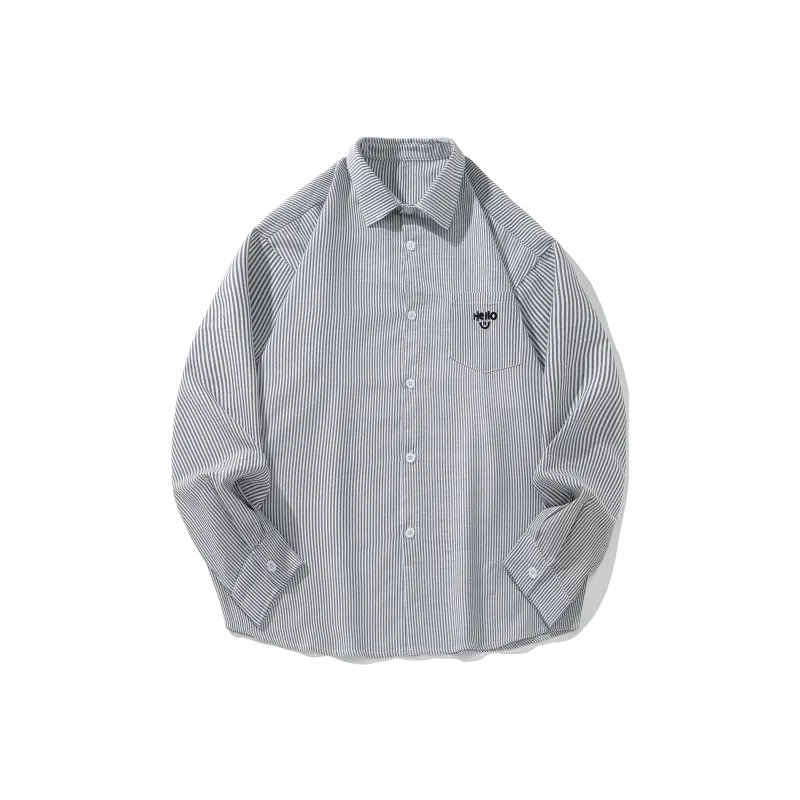 LA'T.WEEKEND Long Sleeved Shirts Unisex-4