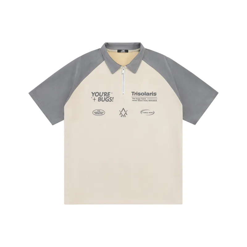 THREE-BODY Polo Shirts Unisex-0
