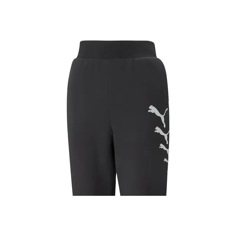 PUMA Knitted Sweatpants Women's Black-3