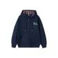 Navy Blue Fleece-Lined