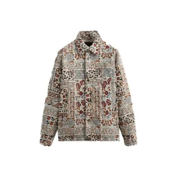 KITH Paisley Brixton Puffed Shirt Jacket