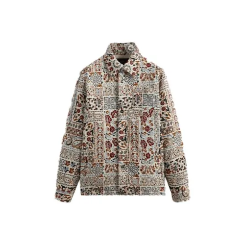 KITH Paisley Brixton Puffed Shirt Jacket