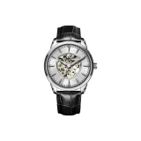 Black Belt Silver Case White Dial (Box Included)