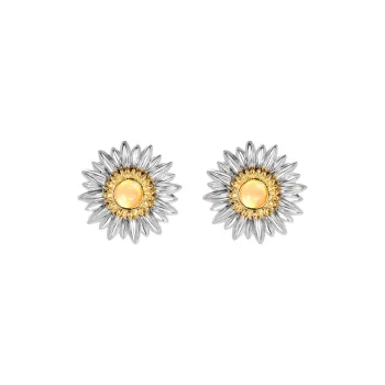 BING STUDIO 925 Sterling Silver Needle Stud Earrings Unisex