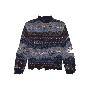 Balenciaga Ripped Sweater