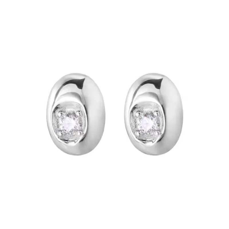 VERENA REINE Zircon Stud Earrings Women's-5