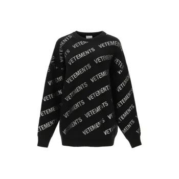 Vetements Sweaters Unisex Black