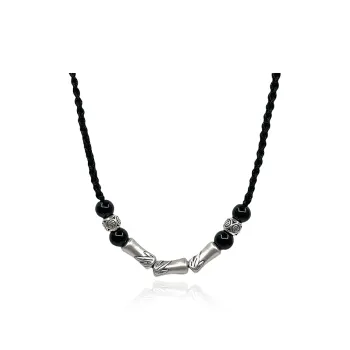 UZIID Sterling Silver Necklaces Unisex