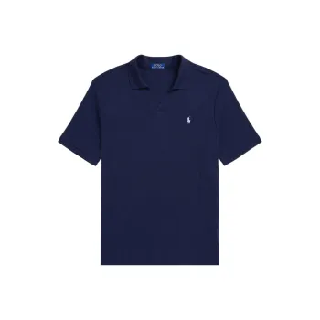 Polo Ralph Lauren SS24 Polo Shirt Men's Elegant Dark Blue
