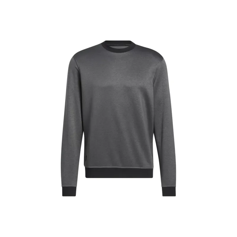 Adidas GO-TO CREWNECK PULLOVER Sweatshirt Men's Black/Gray Six-0