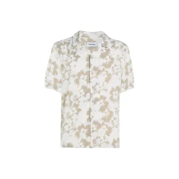 Calvin Klein Floral print Lyocell Shirt