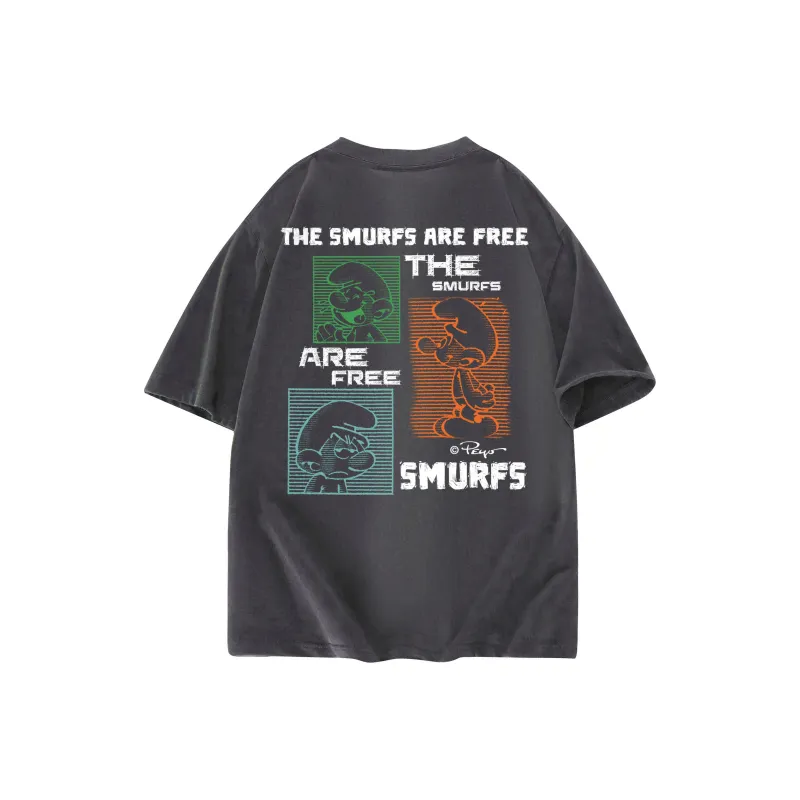 The Smurfs T Shirts Unisex-12