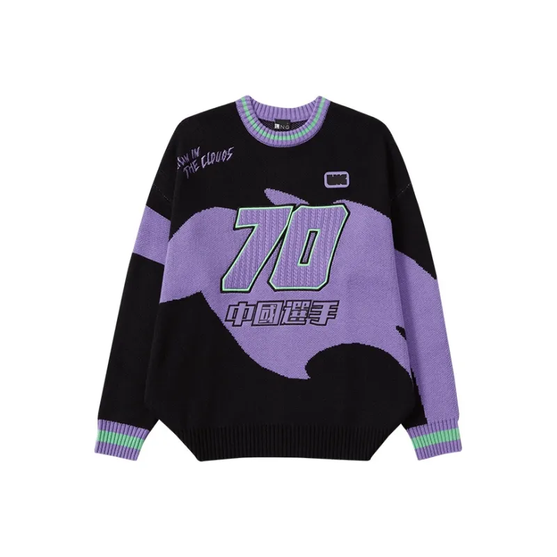 Lining X LNG X Li Ning Sweaters Unisex Black-0