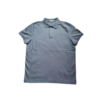 Moncler Polo Shirt Men's Haze Blue