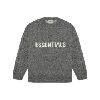 Fear Of God Essentials SS20 Sweater Unisex Dark Gray