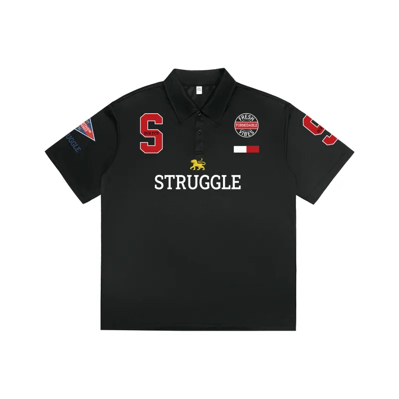 Struggle Vintage95 Polo Shirt Unisex-0