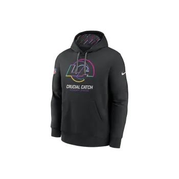 Nike Los Angeles Rams Crucial Catch Club Men's Nike Nfl Pullover Hoodie