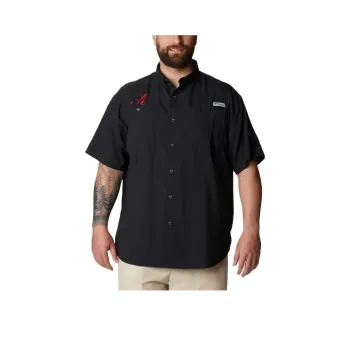 Columbia PFG Tamiami Men's Collegiate Shirt Men's Black