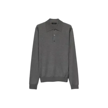 PRADA Cashmere blend Polo Shirt