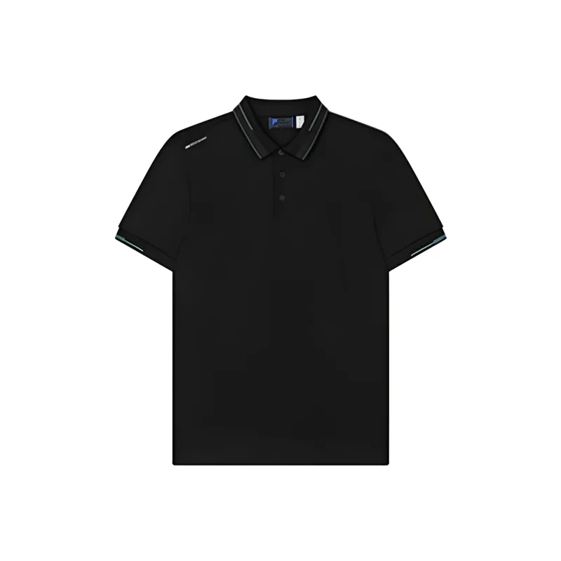 FILA Polo Shirt Men's Jet Black-0