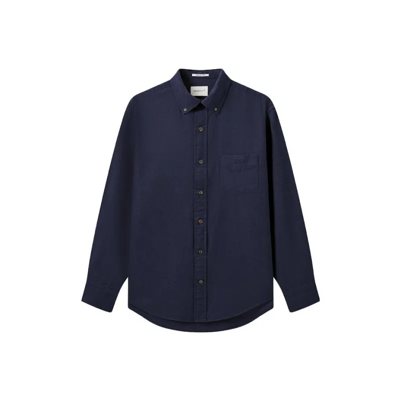 GANT Shirts Men Marine Blue-0