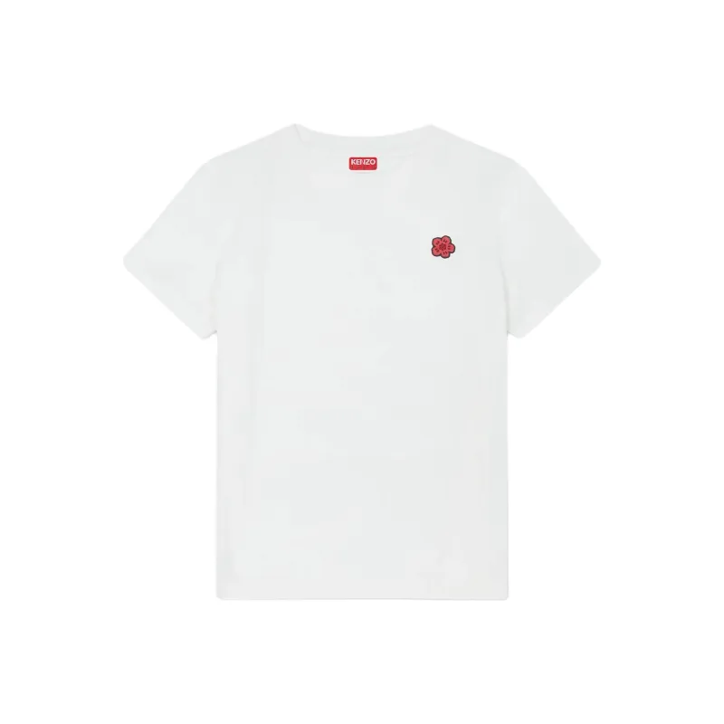 KENZO Boke Flower Embroidered Crewneck T Shirt-0