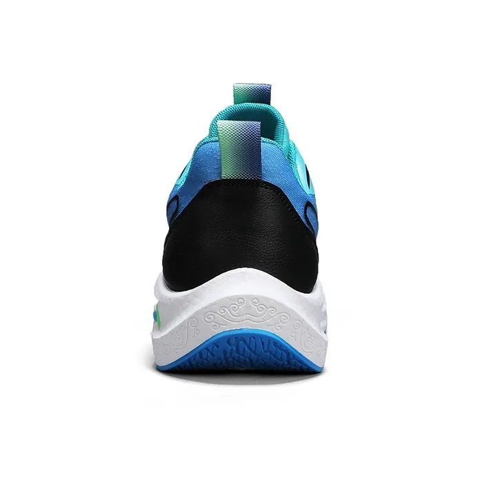 Kuding Casual Shoes Men Low Top Black/Orange/White/Blue/Light Blue-12