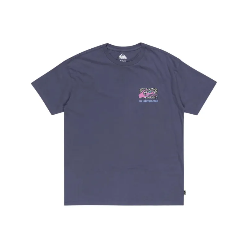 Quiksilver T-Shirts Men Blue-0