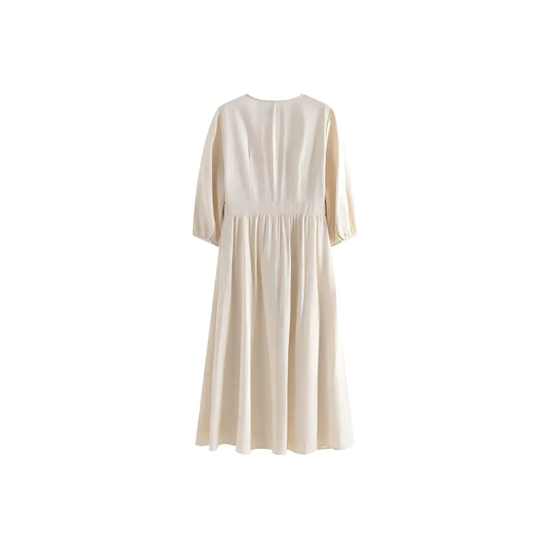 HDFULERN Long Sleeved Dresses Women's-1