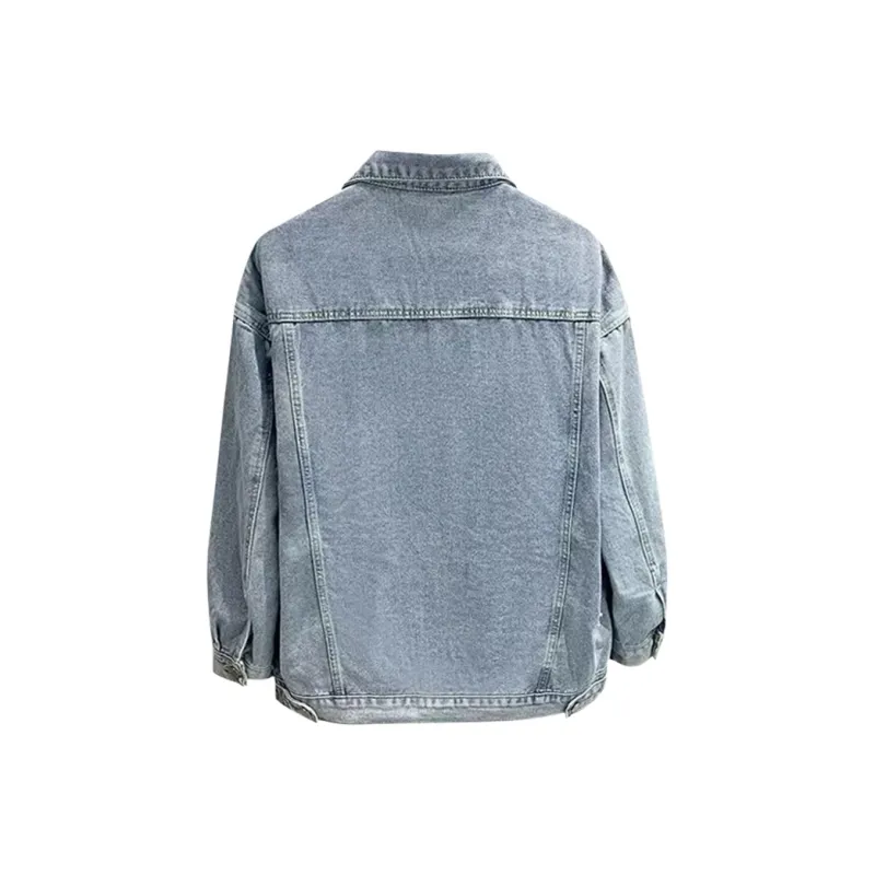MIIOW Denim Jacket Unisex Light Blue-1