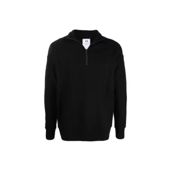 Y 3 Sweaters Men Black