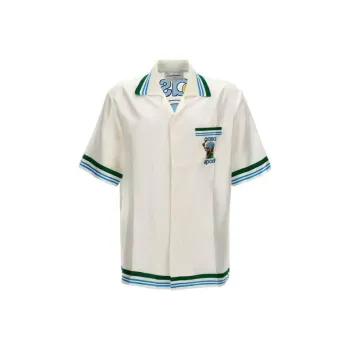 CASABLANCA Shirts Unisex White