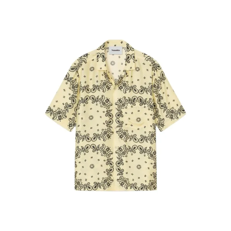 NANUSHKA Bodil Short-Sleeved Shirt-0