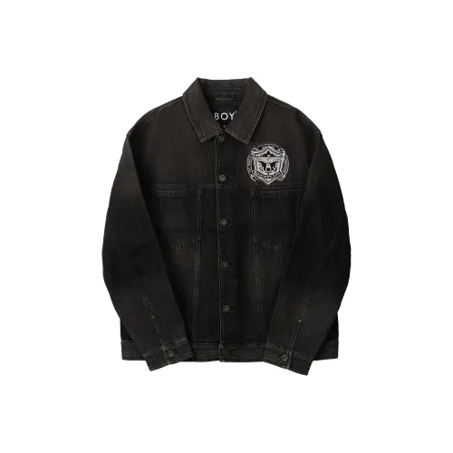 Boy London Denim Jacket Unisex Black