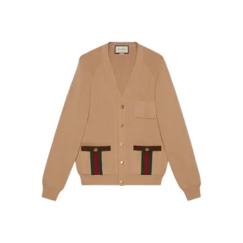 GUCCI Sweaters Men Camel