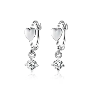 QUIET LOVE Alloy Stud Earrings Women's