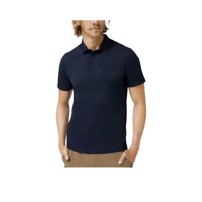 Lululemon Polo Shirt Men's Black-4